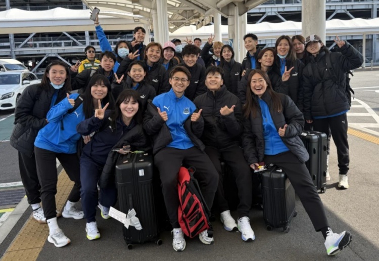 武漢女足前往日本參加女足亞冠！王霜曬照：日本，我們來了