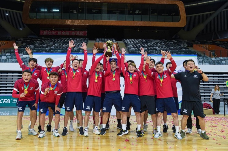 寧夏平羅恒利2-1杭州臨平吳越錢唐，首奪全國五人制錦標賽冠軍