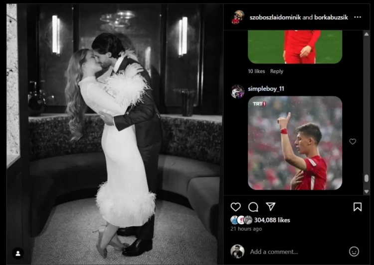 沒完沒了？索博曬結婚照，評論區還有很多球迷在刷居勒爾圖片